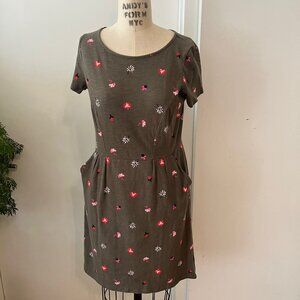 Boden Cotton Floral Dress Size 8P